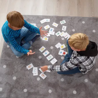 IKEA UNDERHÅLLA Carti de joc litere, cifre, semne
