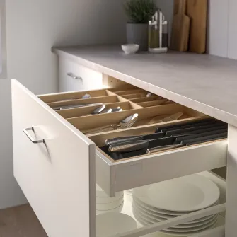 IKEA UPPDATERA Suport cutite, antracit, 20x50 cm