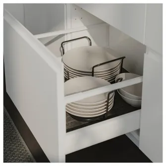 IKEA UPPDATERA Suport farfurii, antracit, 19-31 cm