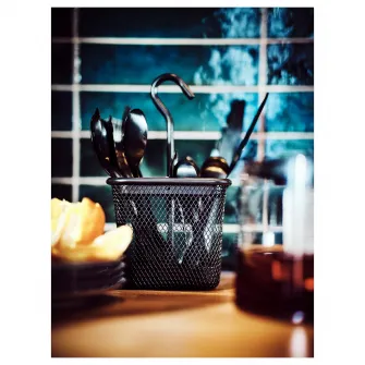 IKEA UPPDATERA Suport tacamuri, antracit, 12x12 cm