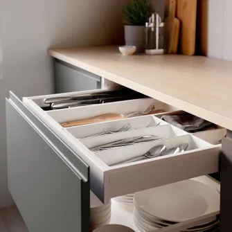 IKEA UPPDATERA Tava ustensile, alb, 20x50 cm