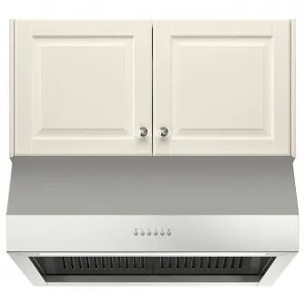 IKEA UPPFRISKANDE Hota perete, aspect inox, 80 cm