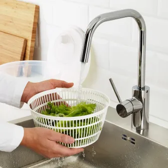 IKEA UPPFYLLD Uscator salata, alb