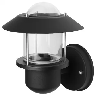 IKEA UPPLID Aplica, exterior negru, 20 cm