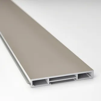 IKEA UPPLÖV Plinta, mat bej inchis, 220x8 cm