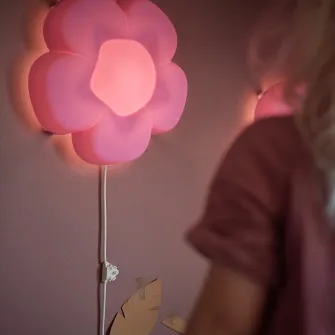 IKEA UPPLYST Aplica LED, floare lila