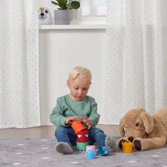 IKEA UPPSTÅ Joc de asamblare, multicolor