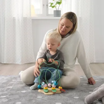 IKEA UPPSTÅ Labirint cu margele, multicolor
