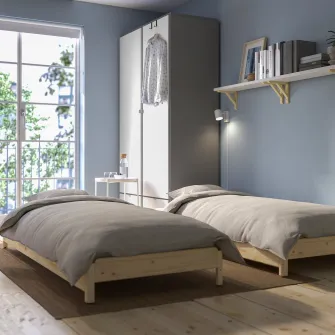 IKEA UTÅKER Pat stivuibil, pin, 80x200 cm