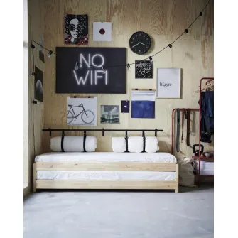 IKEA UTÅKER Pat stivuibil, pin, 80x200 cm