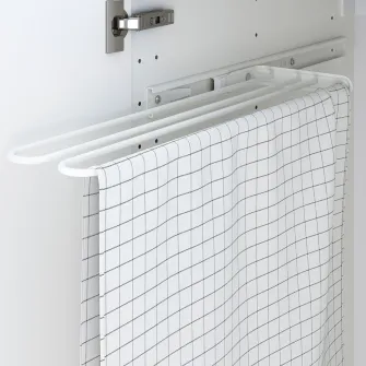 IKEA UTRUSTA Bara prosoape, alb, 16 cm