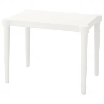 IKEA UTTER Masa pentru copii, interior/exterior/alb