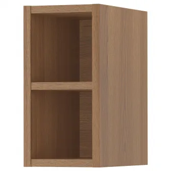 IKEA VADHOLMA Depozitare deschisa, maro/frasin lacuit, 20x37x40 cm