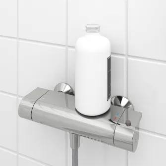 IKEA VALLAMOSSE Baterie dus/termostat, cromat, 150 mm