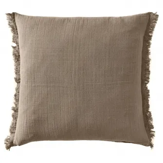 IKEA VALLKRASSING Fata perna, gri-maro deschis, 50x50 cm