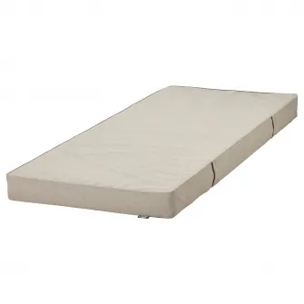 IKEA VANNAREID Saltea cu arcuri impachetate, extra ferma/bej, 80x200 cm