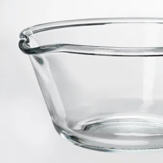 IKEA VARDAGEN Bol, sticla transparenta, 26 cm