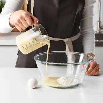 IKEA VARDAGEN Cana masurare, sticla, 0.5 l