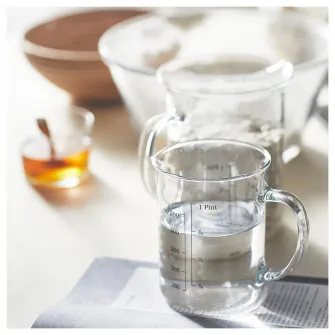 IKEA VARDAGEN Cana masurare, sticla, 0.5 l