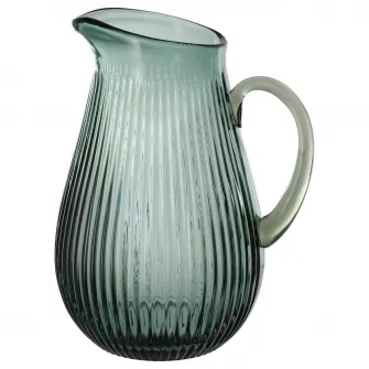 IKEA VARDAGEN Carafa, cu model/gri inchis-verde, 2 l