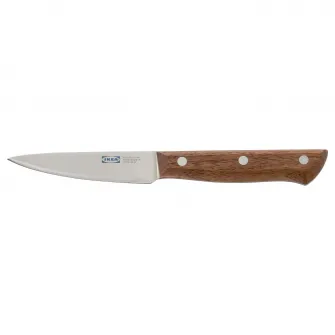 IKEA VARDAGEN Cutit decojit, inox/nuc, 9 cm