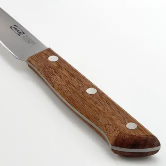 IKEA VARDAGEN Cutit decojit, inox/nuc, 9 cm