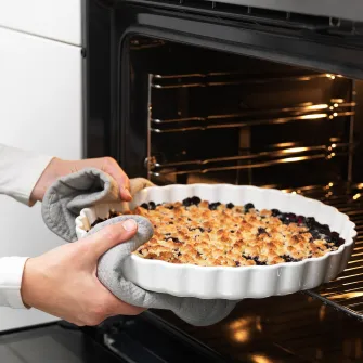 IKEA VARDAGEN Forma tarta, alb murdar, 32 cm