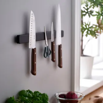 IKEA VARDAGEN Set cutite, 3 piese, inox/nuc