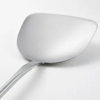 IKEA VARDAGEN Spatula wok, inox/fag, 36 cm