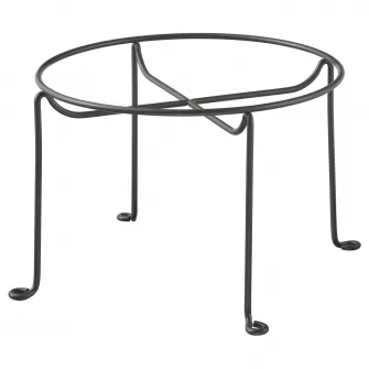 IKEA VARDAGEN Suport pentru borcan cu capac, gri inchis