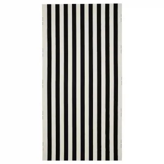 IKEA VARGTÖREL Metraj pre-taiat, negru/alb, 150x300 cm
