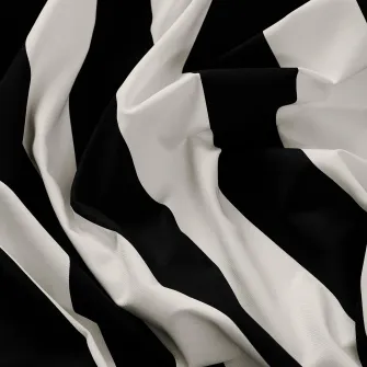 IKEA VARGTÖREL Metraj pre-taiat, negru/alb, 150x300 cm