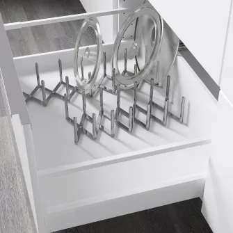 IKEA VARIERA Suport capace, inox