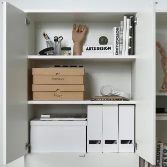 IKEA VATTENTRÅG Cutie cu capac, 32x23x10 cm