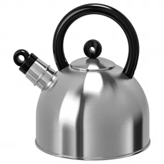 IKEA VATTENTÄT Ceainic, inox/negru, 2 l