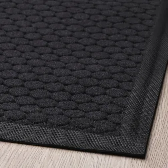 IKEA VATTENVERK Covor intrare, interior, gri inchis, 60x90 cm