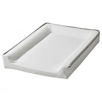 IKEA VÄDRA Husa saltea copii, alb, 48x74 cm