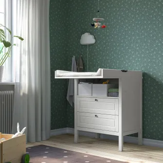 IKEA VÄDRA Saltea ingrijire copil, 75x74 cm