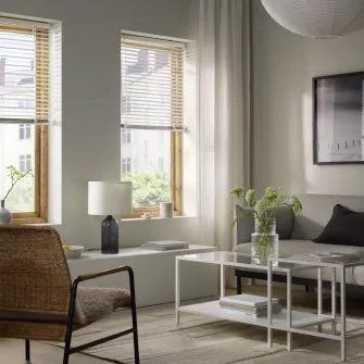IKEA VECKLARFLY Jaluzele venetiene, alb, 100x155 cm