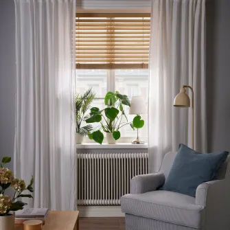 IKEA VECKLARFLY Jaluzele venetiene, bambus, 100x155 cm
