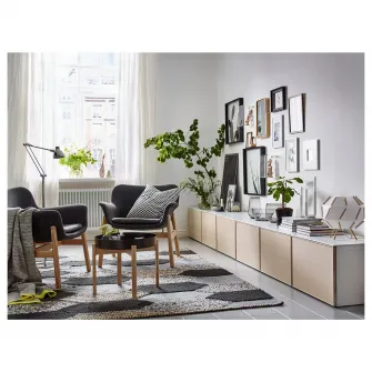 IKEA VEDBO Fotoliu, Gunnared gri inchis