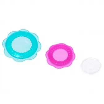 IKEA ÖVERMÄTT Capac recipient alimente, 3buc., silicon multicolor