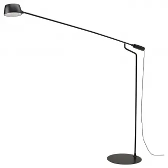 IKEA VÅGHÖJD Lampadar LED, intensitate reglabila negru