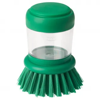 IKEA VIDEVECKMAL Perie vase cu dozator, verde deschis