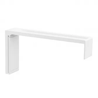 IKEA VIDGA Accesoriu perete, alb, 12 cm