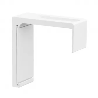 IKEA VIDGA Accesoriu perete, alb, 6 cm
