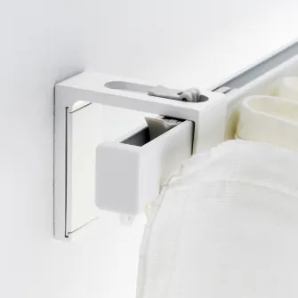 IKEA VIDGA Accesoriu perete, alb, 6 cm