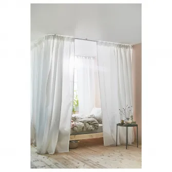 IKEA VIDGA Separator camera pentru colt, alb