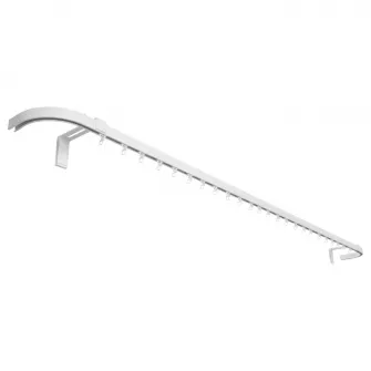 IKEA VIDGA Set inchidere capat sina, alb