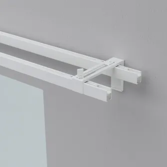 IKEA VIDGA Set perete 2 sine, alb